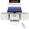 Solar Lights Outdoor LED Wall Lamp Security Flood Light IP65