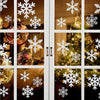 White Snowflake Christmas Window Wall Decals Stickers