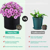 1-10 Gallon Grow Bags Felt Plant Grow Pot Potato Tomato Planting Bag Garden Vegetables Plant Bags Fabric Flower Pots