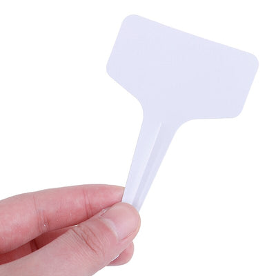 White Garden Potting Labels Tags For Plants Herbs Seeds
