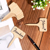 T-Type Bamboo Plant Labels Eco-Friendly Wooden Plant Sign Tags
