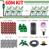 Drip Irrigation System Automatic Watering Garden Hose Micro Drip Watering Kits with Adjustable Drippers 5m-50m