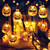 1.5M 10LED Halloween LED String Lights Pumpkin Spider Bat Ghost