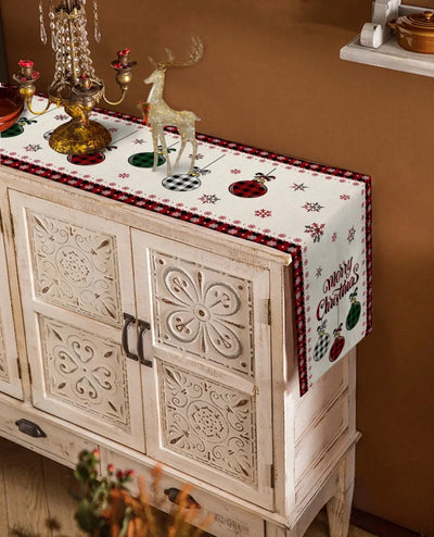 Christmas Linen Table Runners