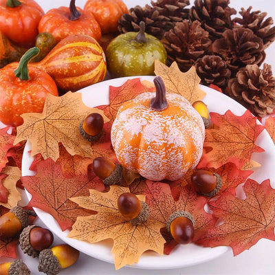 Artificial Pumpkin Halloween Decorations for Halloween Autumn Thanksgiving