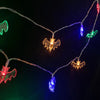 1.5M 10LED Halloween LED String Lights Pumpkin Spider Bat Ghost