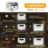 Solar Light Outdoor 100 LED Wall Lamp PIR Motion Sensor