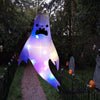 Halloween LED Light Hanging Ghost For Halloween Party Home Outdoor Indoor Decoration Large Glowing Spooky Lamp Horror Props 2024