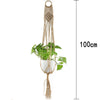 Linen macrame plant hanger Macrame pot hanger