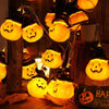 1.5M 10LED Halloween LED String Lights Pumpkin Spider Bat Ghost