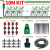 Drip Irrigation System Automatic Watering Garden Hose Micro Drip Watering Kits with Adjustable Drippers 5m-50m