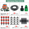 Drip Irrigation System Automatic Watering Garden Hose Micro Drip Watering Kits with Adjustable Drippers 5m-50m