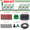 Drip Irrigation System Automatic Watering Garden Hose Micro Drip Watering Kits with Adjustable Drippers 5m-50m