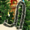 Christmas Green Cane Ribbons Garland