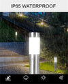 Solar Garden Pathway Lights Outdoor LED Lighting Ground Plug Bollard Light for Patio, Gardens, Pathways,Lawn,Yard