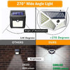 Solar Light Outdoor 100 LED Wall Lamp PIR Motion Sensor