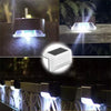 LED Solar Step Lamp Path Stair Light Fence Light