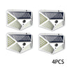 Solar Light Outdoor 100 LED Wall Lamp PIR Motion Sensor