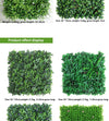 Artificial Plant Wallboard Plastic Outdoor Wall Lawn Wedding Background Garden Hotel Wall Decoration