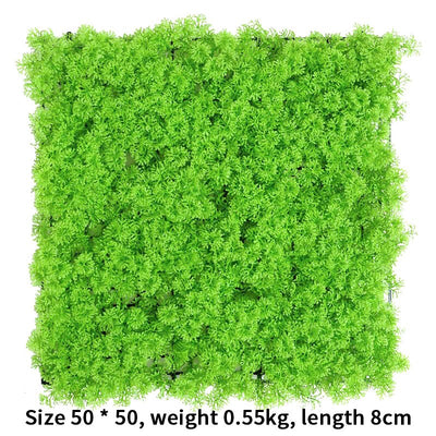 Artificial Plant Wallboard Plastic Outdoor Wall Lawn Wedding Background Garden Hotel Wall Decoration