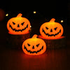 3Pcs Halloween Pumpkin LED Night Light Haunted House Horror Props Halloween Party Home Indoor Decoration Supplies Kids Favors