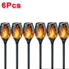 Solar Flame Torch Light Flickering Light Waterproof Garden Decoration Outdoor Lawn Path Yard Patio Floor Lamp