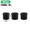 1-10 Gallon Grow Bags Felt Plant Grow Pot Potato Tomato Planting Bag Garden Vegetables Plant Bags Fabric Flower Pots