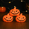 3Pcs Halloween Pumpkin LED Night Light Haunted House Horror Props Halloween Party Home Indoor Decoration Supplies Kids Favors