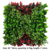 Artificial Plant Wallboard Plastic Outdoor Wall Lawn Wedding Background Garden Hotel Wall Decoration