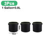 1-10 Gallon Grow Bags Felt Plant Grow Pot Potato Tomato Planting Bag Garden Vegetables Plant Bags Fabric Flower Pots