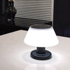 Outdoor/Indoor Modern Home/Garden Decor Solar/USB Rechargeable Cordless Light Solar Led Table Lamp