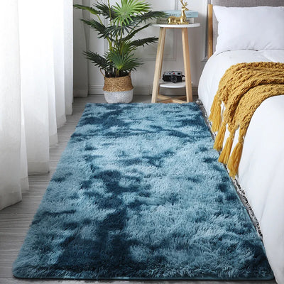 Fluffy Large Carpet Living Room Plush Lounge Rug in The Bedroom Floor Mat Soft Velvet Carpets For Children Kids Decoration  ﻿