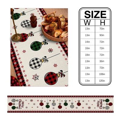 Christmas Linen Table Runners