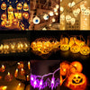 1.5M 10LED Halloween LED String Lights Pumpkin Spider Bat Ghost