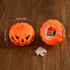 3Pcs Halloween Pumpkin LED Night Light Haunted House Horror Props Halloween Party Home Indoor Decoration Supplies Kids Favors