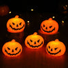 3Pcs Halloween Pumpkin LED Night Light Haunted House Horror Props Halloween Party Home Indoor Decoration Supplies Kids Favors