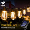 LED Solar String Lights IP65 Waterproof Outdoor Fairy Lamp