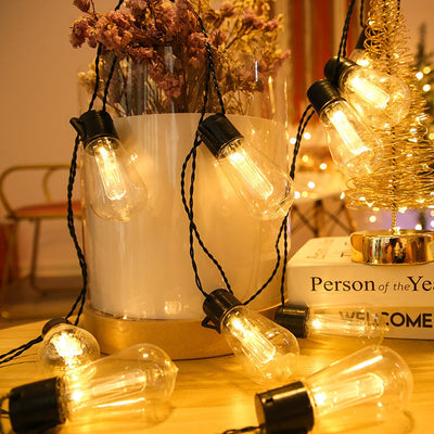 LED Solar String Lights IP65 Waterproof Outdoor Fairy Lamp