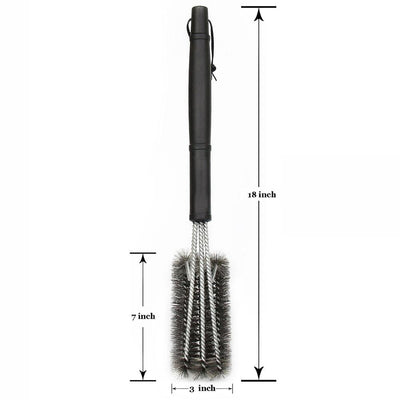 BBQ Grill Cleaning Brush Tool Stainless Steel