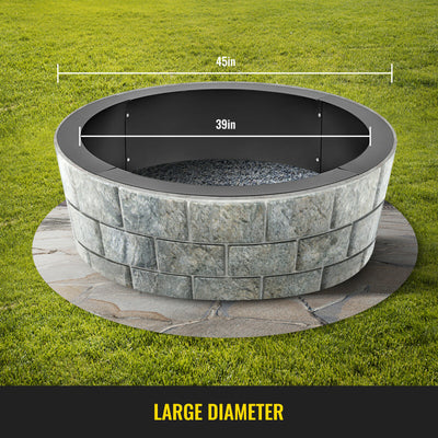 Fire Pit Ring/Liner Easy to Assemble