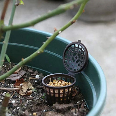 50 PCS Fertilizer Basket With Lid Portable Fertilizer Box