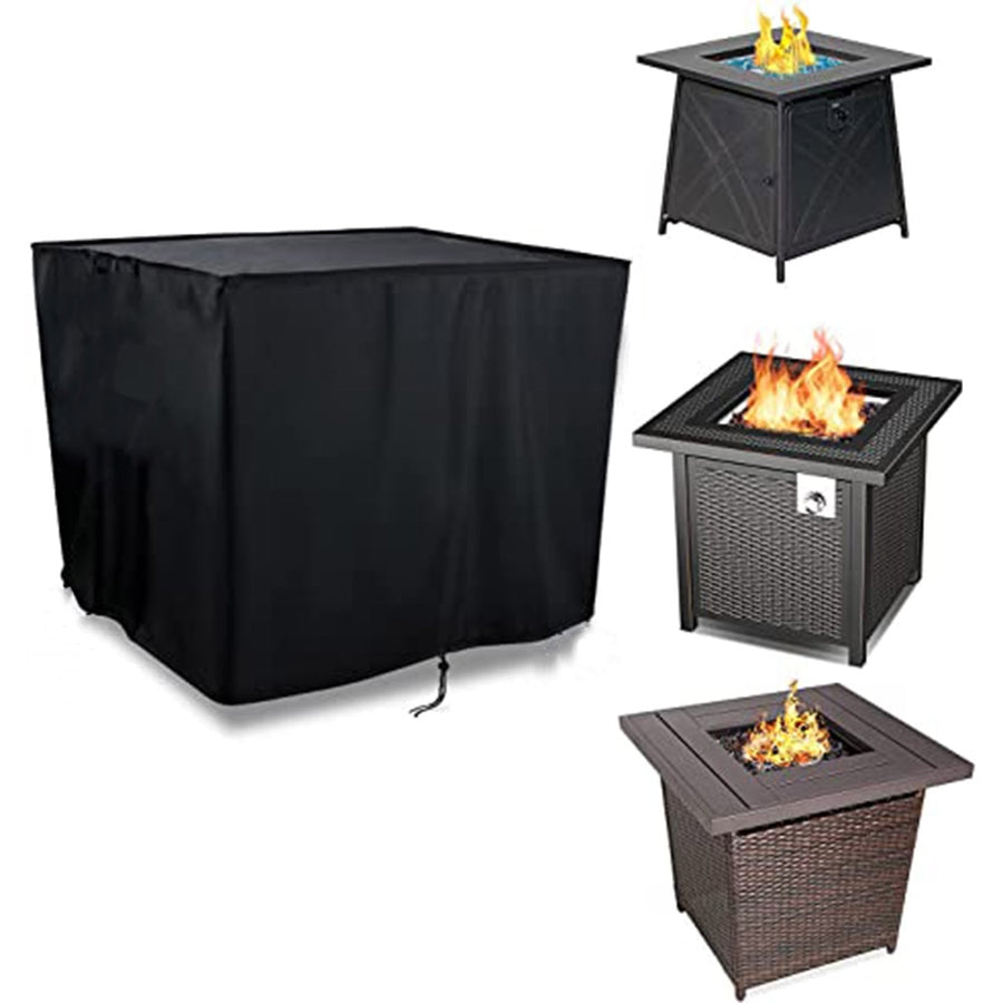 Square Fire Pit Cover Brazier Cover for Propane Brazier