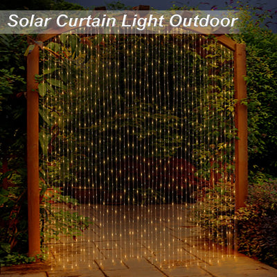 String Lights 3M 300LED Waterproof Outdoor Garland Solar Power Lamp