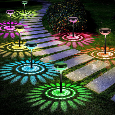 Outdoor Garden Lights Solar Led Light Waterproof Rgb