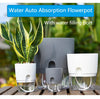 Transparent Double Layer Plastic Flower Pot Self Watering