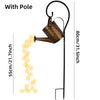 Solar Watering Can Light Hanging Lamp Waterproof Outdoor