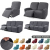 1/2/3/4 Seater Knitted Recliner Sofa Covers Lazy Boy