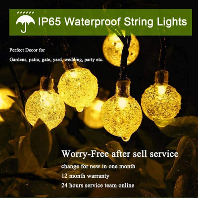 Solar LED String Light Fairy Lights 5m 20LED