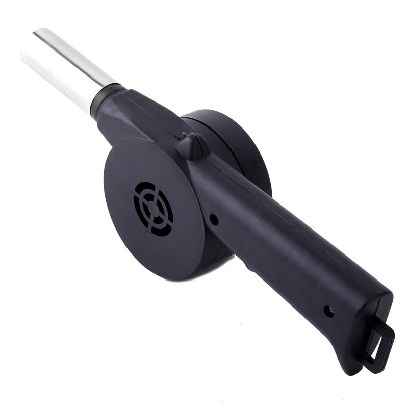 BBQ Fan Hand-crank Air Blower