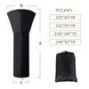 Outdoor Patio Heater Cover 210D Waterproof